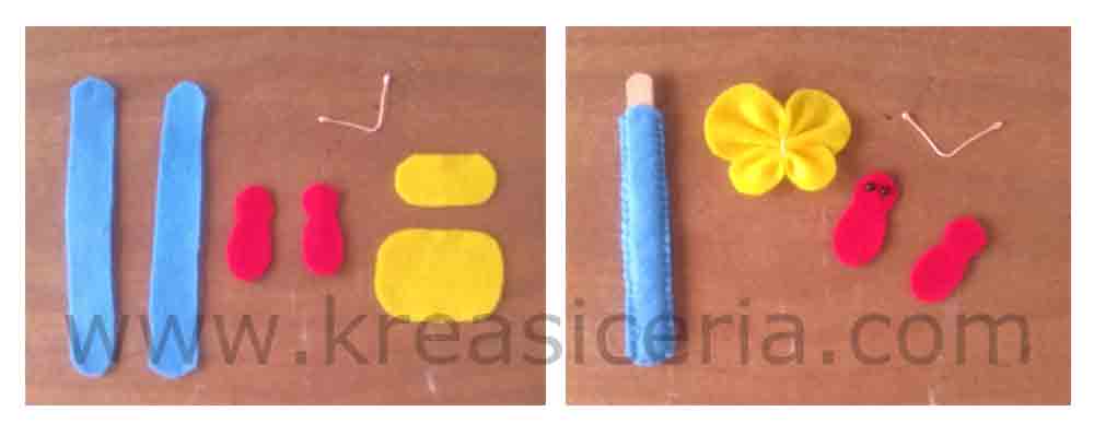 Cara Membuat Pembatas Buku Dari Kain Flanel Kreatifitas