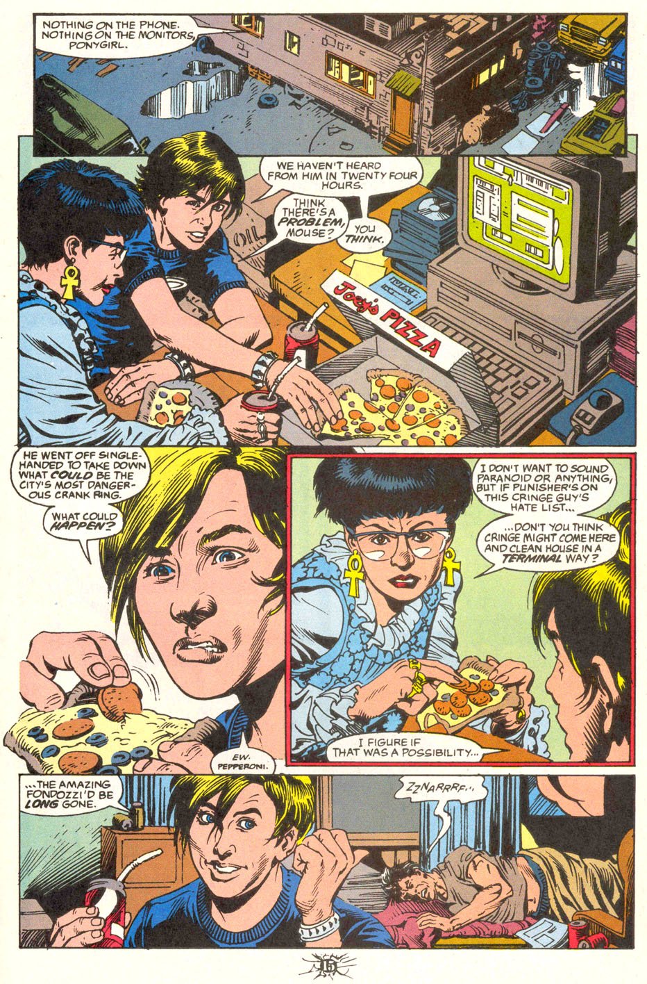 Read online The Punisher (1987) comic - Issue #100 - The Cage - 14