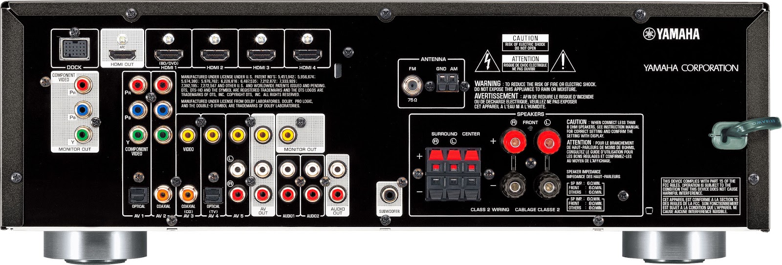 Yamaha HTR-3064 - AV Receiver | AudioBaza