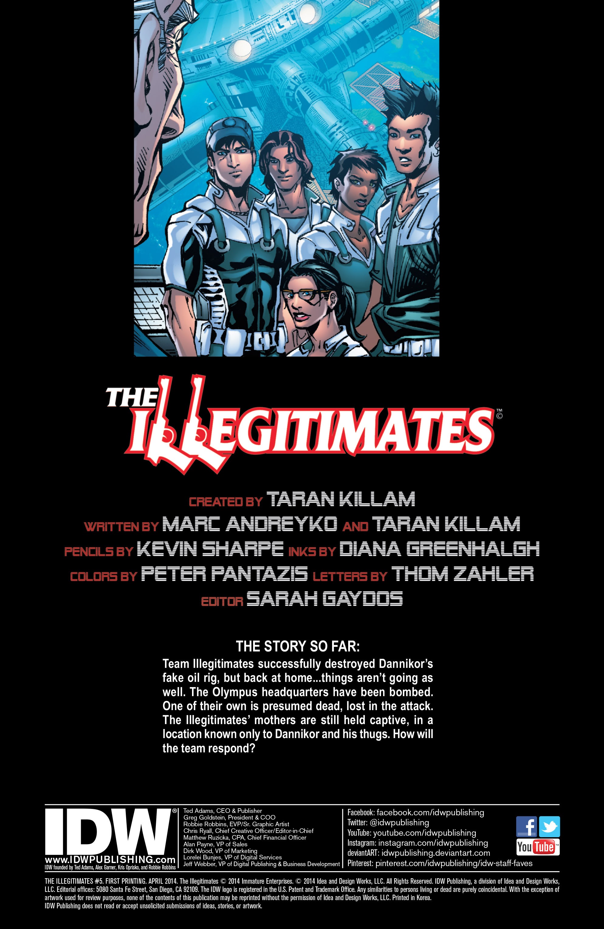 Read online The Illegitimates comic -  Issue #5 - 2