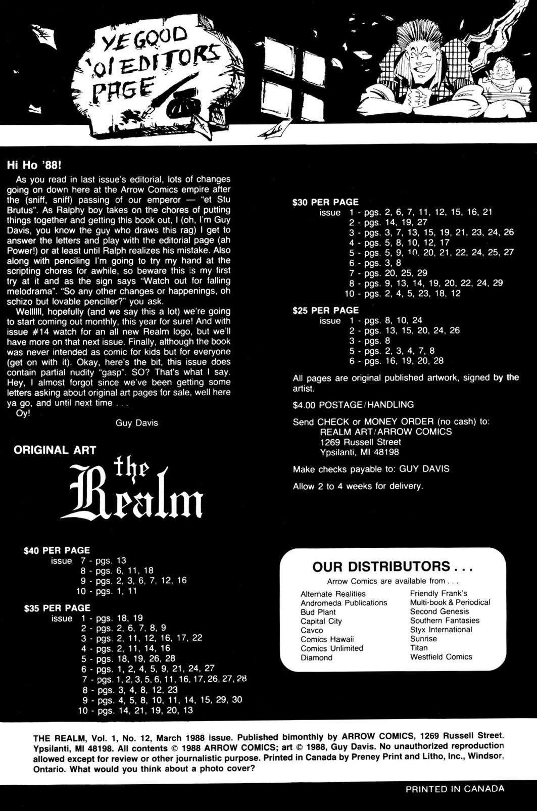 Read online The Realm (1986) comic -  Issue #12 - 2