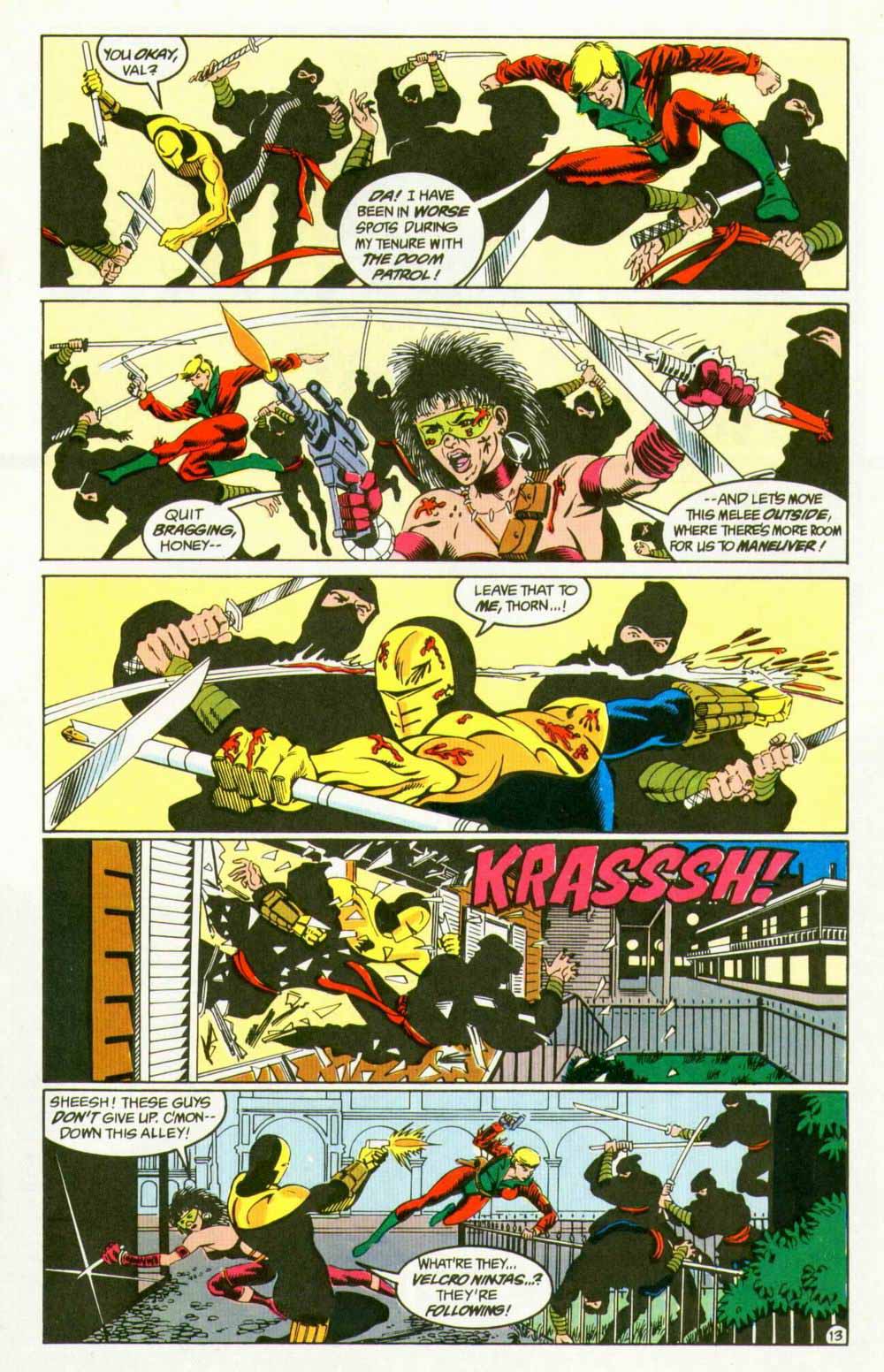 Read online Checkmate (1988) comic -  Issue #17 - 12