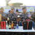 Tim F1QR Lanal Dumai Tangkap Speedboot Muat ±200 Kotak Miras Ilegal