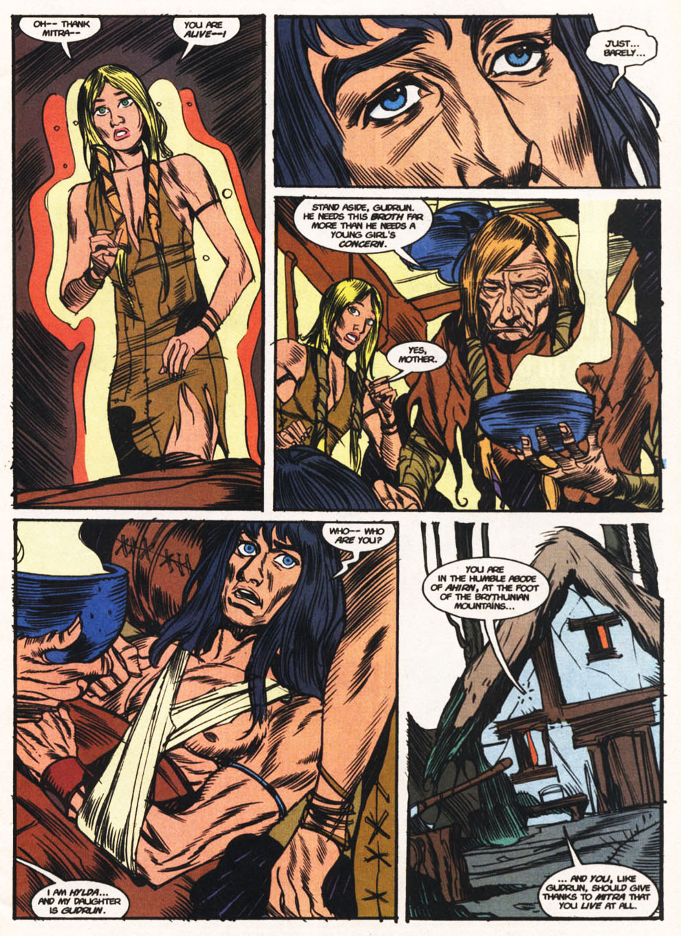Read online Conan the Adventurer comic -  Issue #6 - 6