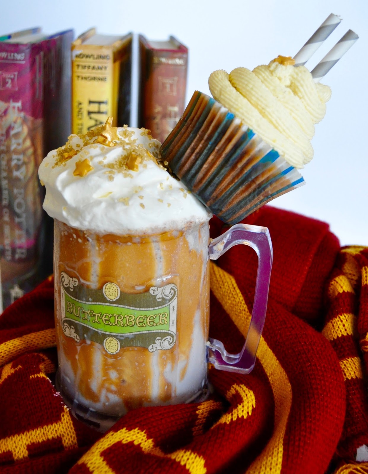 Baking with Magic Butterbeer Milkshake
