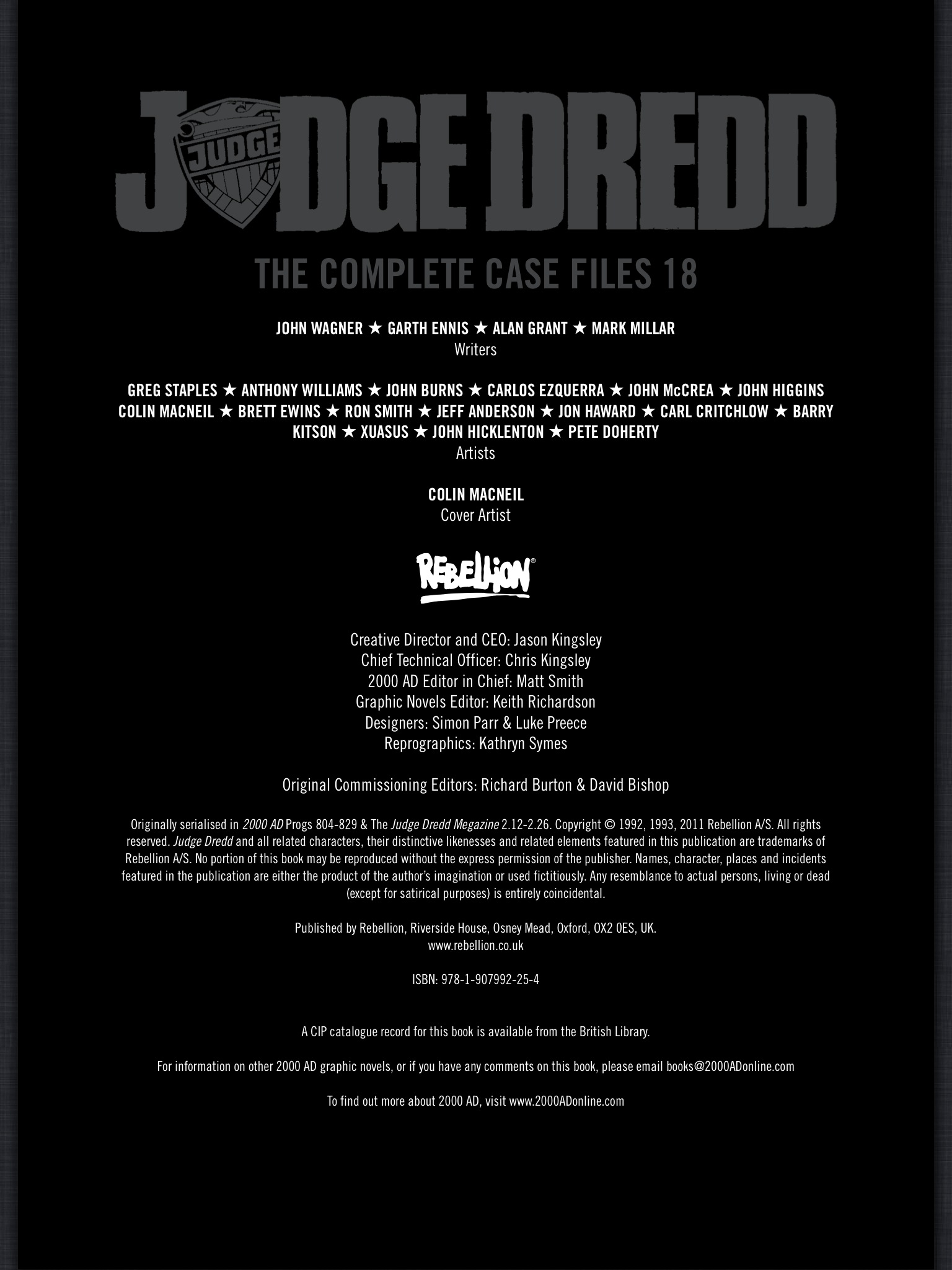 Read online Judge Dredd: The Complete Case Files comic -  Issue # TPB 18 - 2