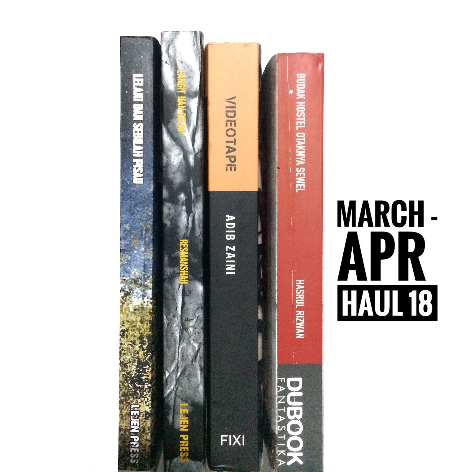 Book Haul March - April 