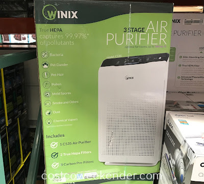 Breathe easier with the Winix Air Purifier (model C535)