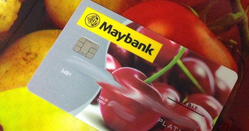 Maybank debit card activate 通过Maybank2u官网就可以申请更换Debit Card了