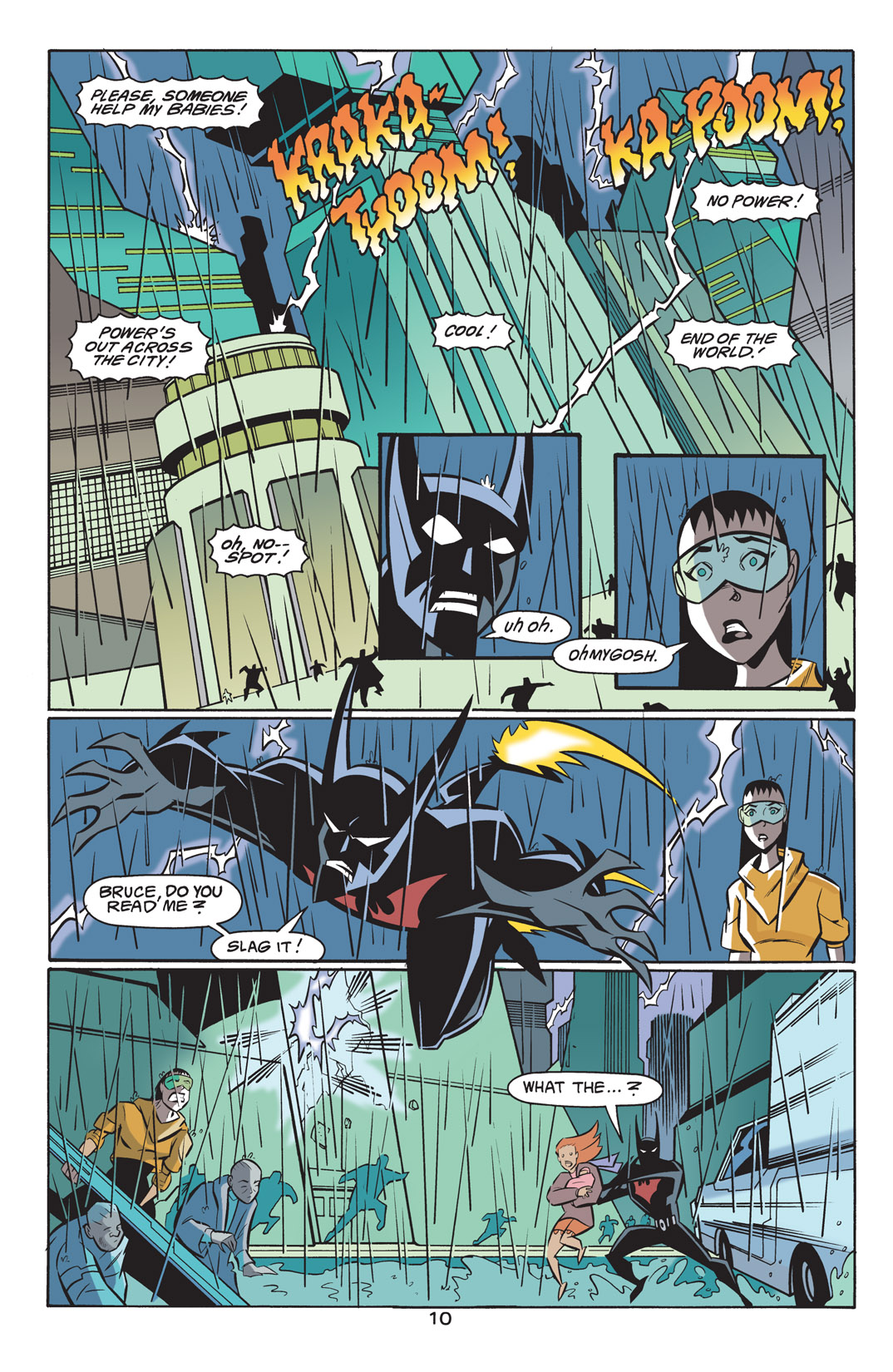 Read online Batman Beyond [II] comic -  Issue #15 - 11
