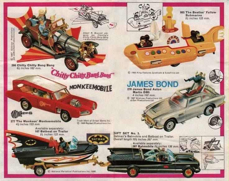 Just A Car Guy cool car toys of the 60s