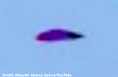 Purple UFO Interrupts Peru TV Show