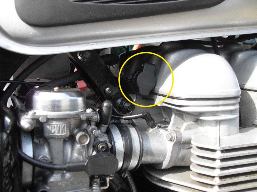 Going fast, getting nowhere: Triumph Auxiliary Power Socket