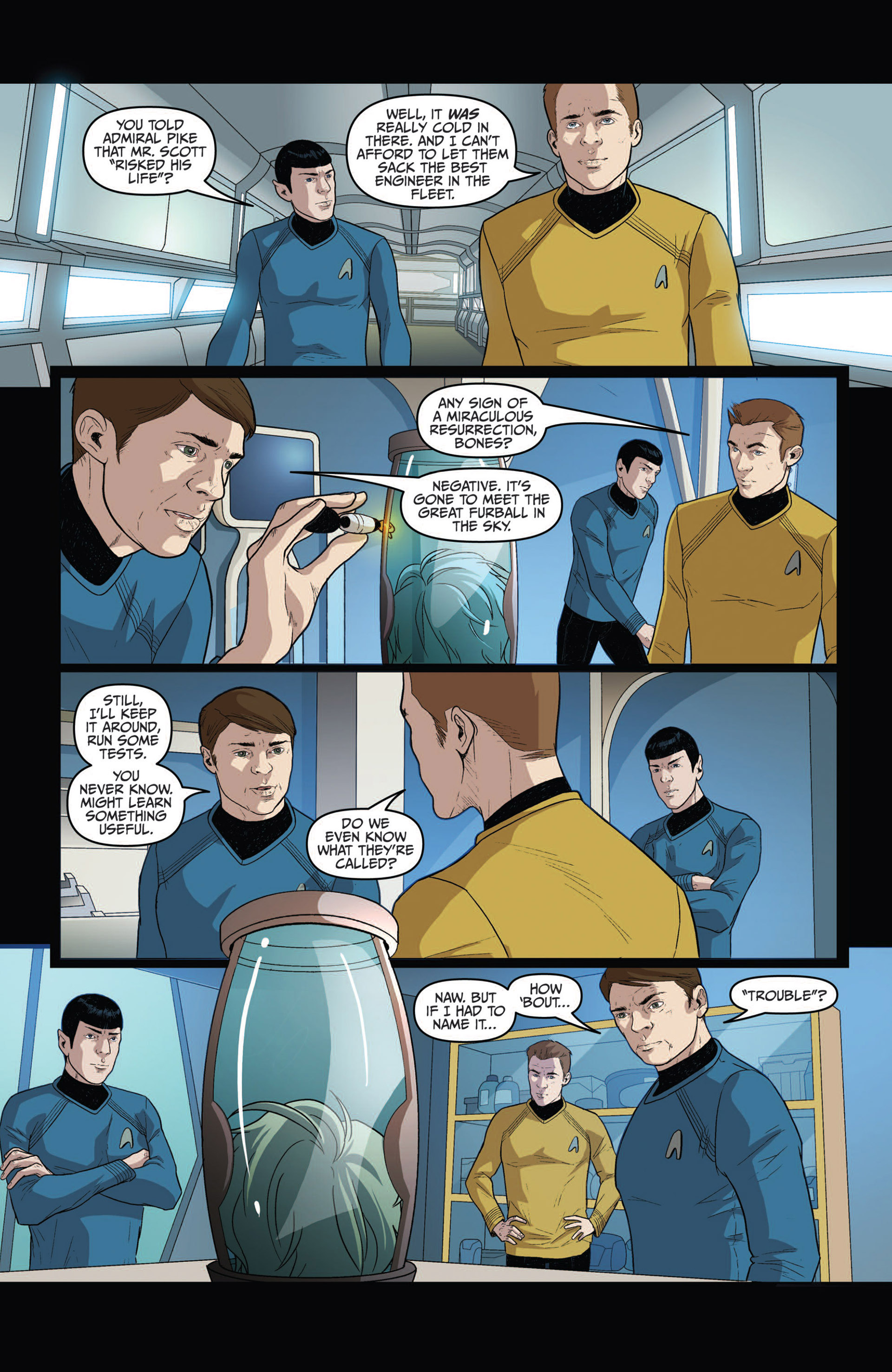 Read online Star Trek (2011) comic -  Issue #12 - 23