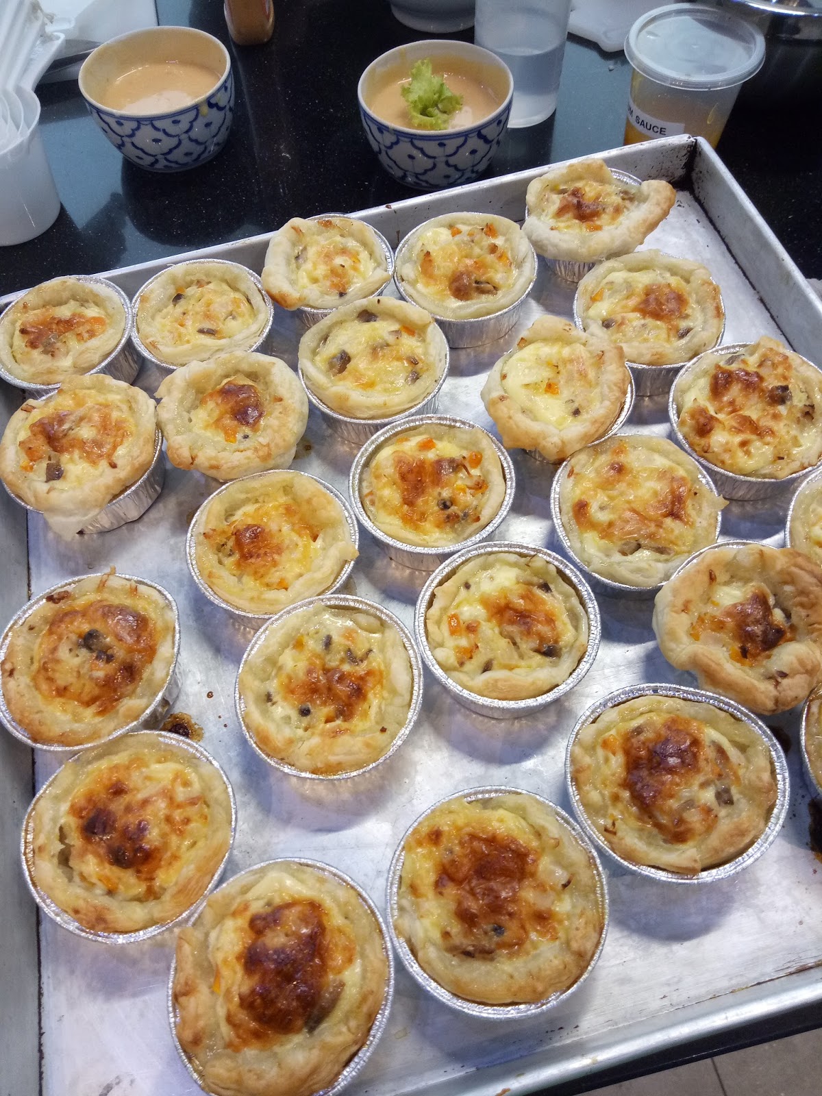 Resepi Quiche Ayam Dan Cendawan Enak Dugro
