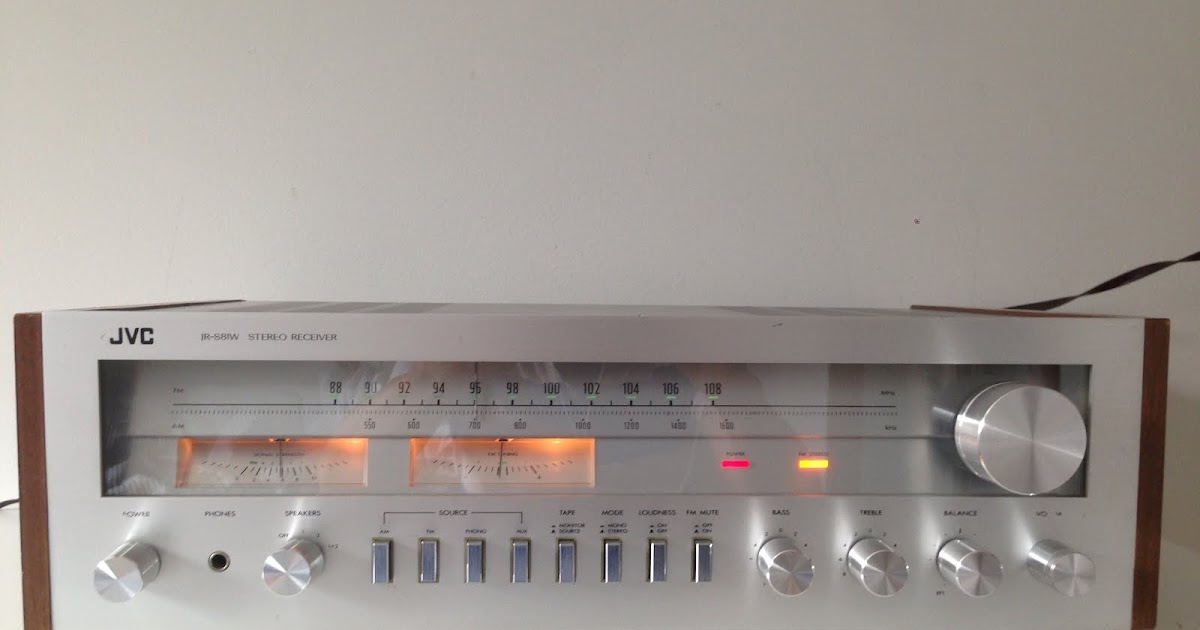 Vintage Stereo Guy JVC JRS81W AM/FM Stereo Receiver