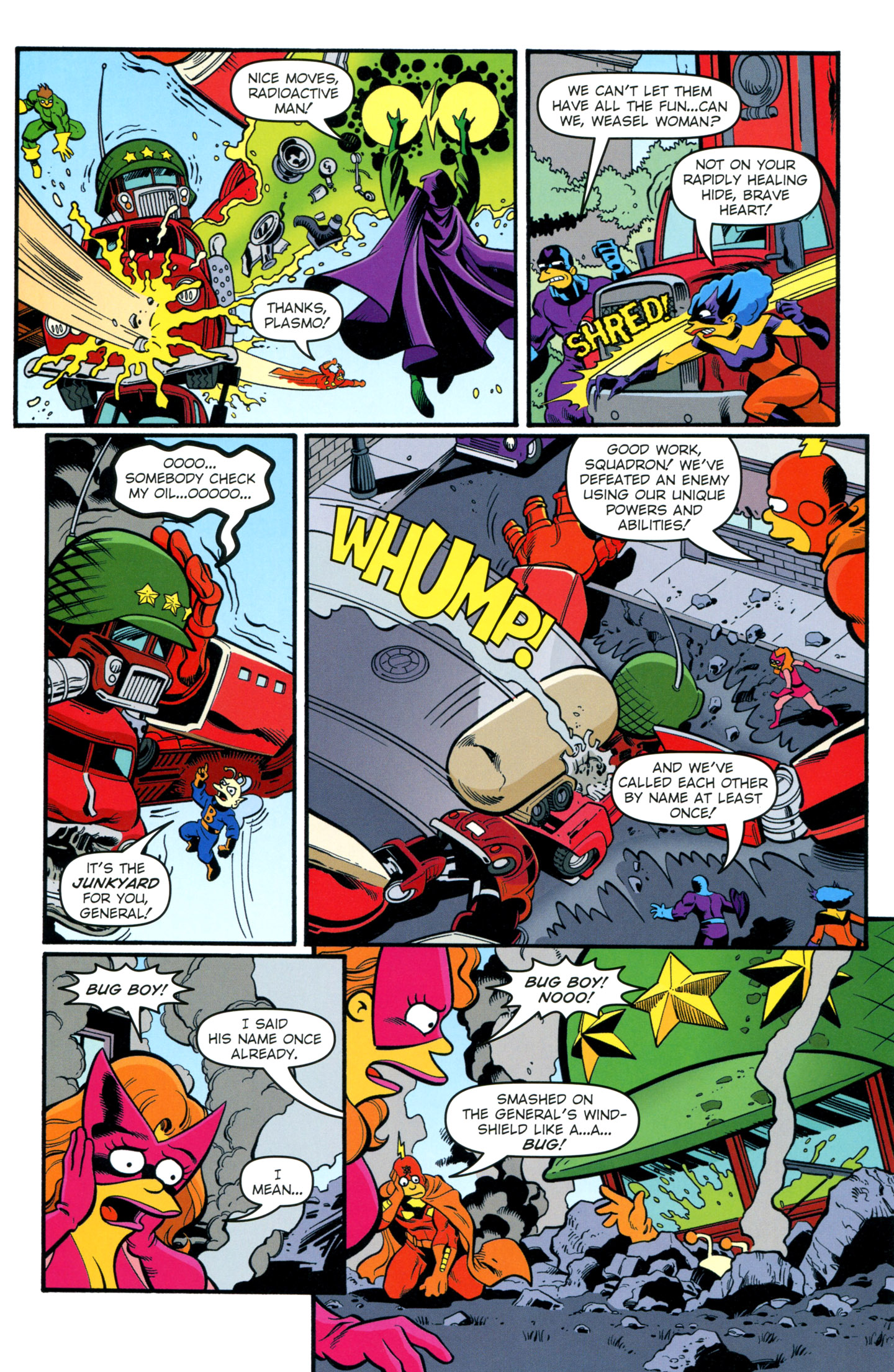 Read online Bongo Comics Presents Simpsons Super Spectacular comic -  Issue #16 - 20