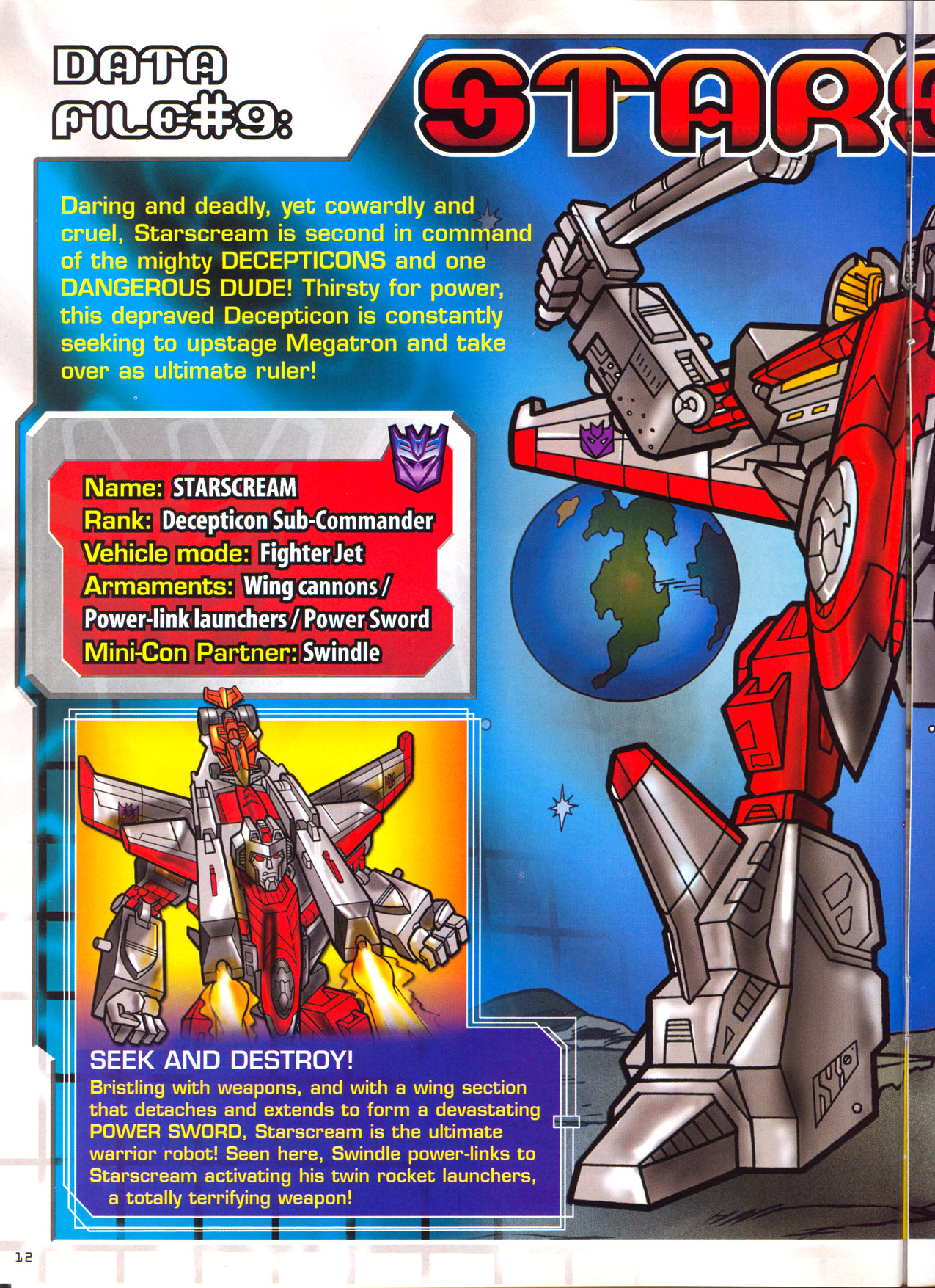 Read online Transformers: Armada (2003) comic -  Issue #5 - 11