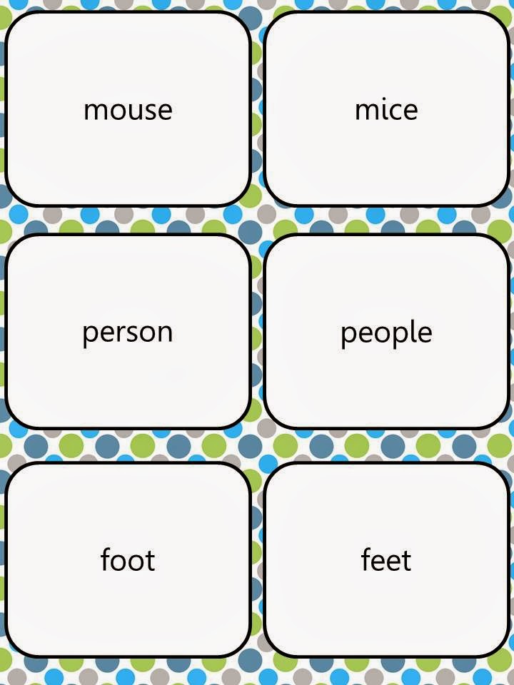 Thrifty in Third Grade: Irregular Plural Nouns Pack