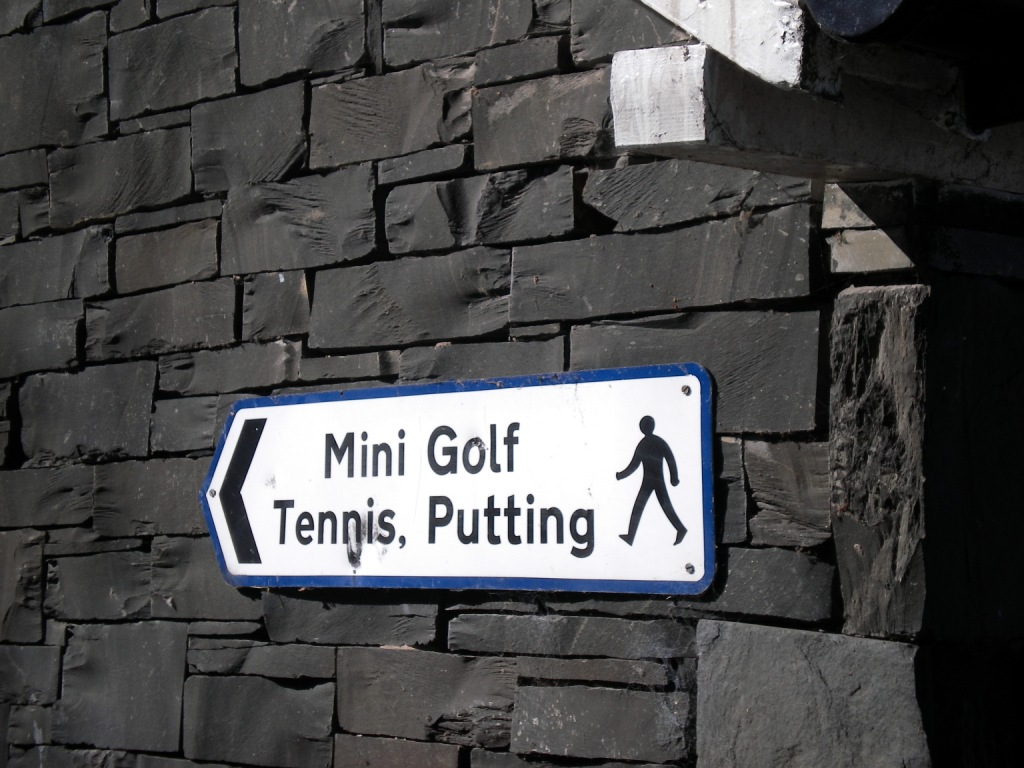 The Ham and Egger Files Minigolf courses at The Glebe in Bownesson