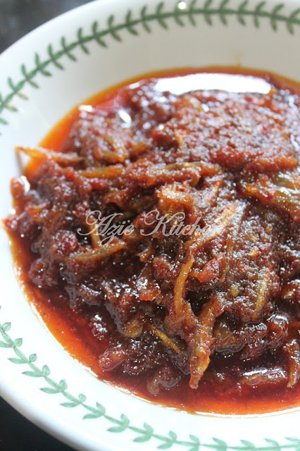 Sambal Tumis Ikan Bilis Azie Kitchen Yang Sedap