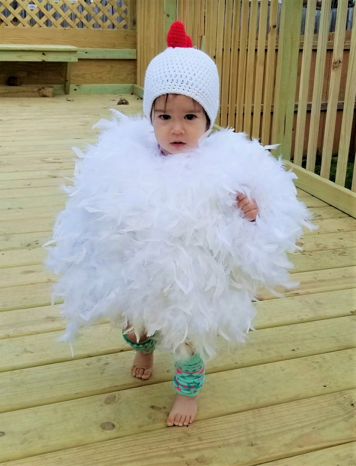 Cutest Toddler Ever Chicken Halloween Costume
