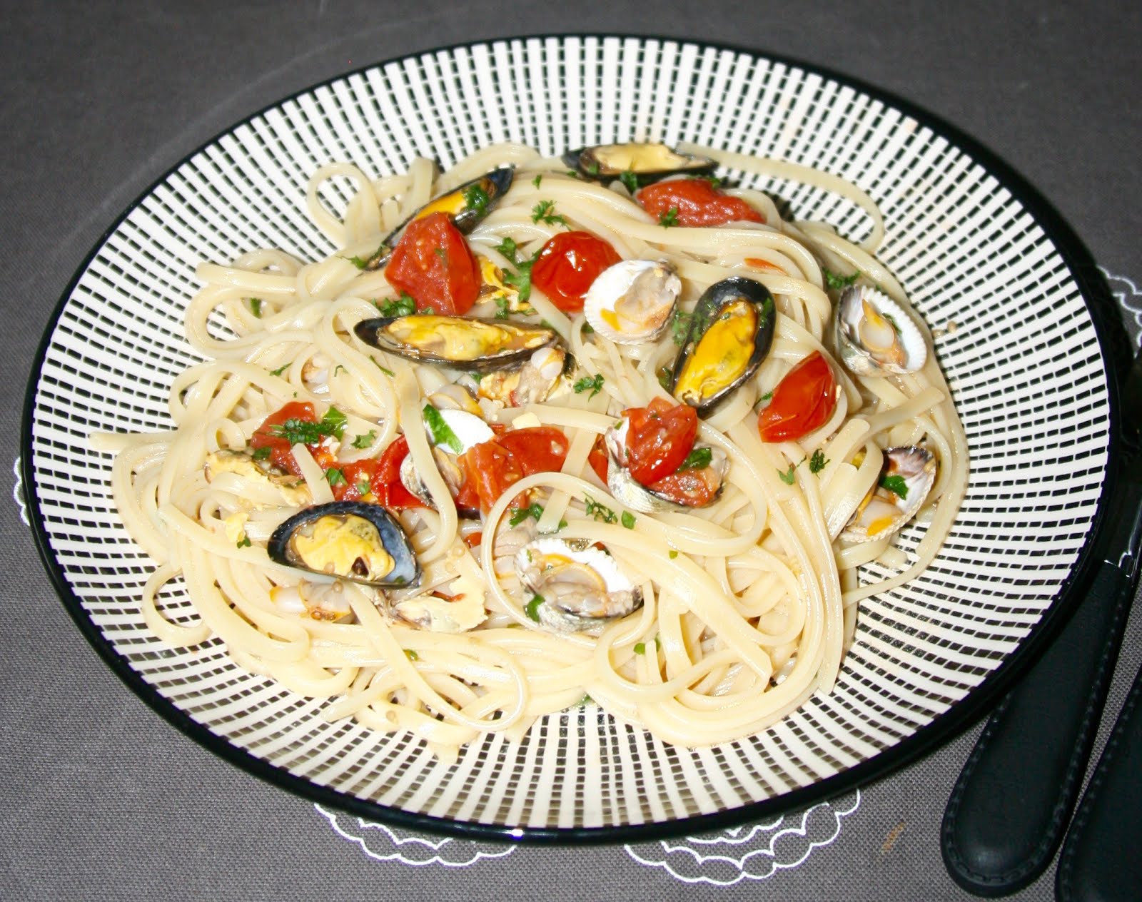 PÂTES AUX FRUITS DE MER