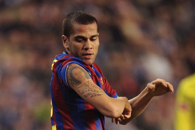 All Tattoo Design: 6 Football Player Tattoos " Daniel Alves " Barcelona