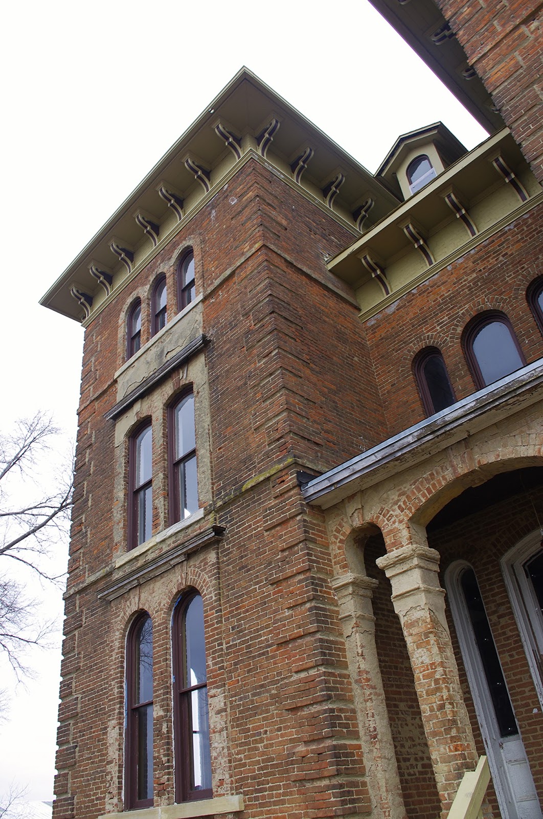 The Picturesque Style Italianate Architecture The William Duncan House, Towanda, IL