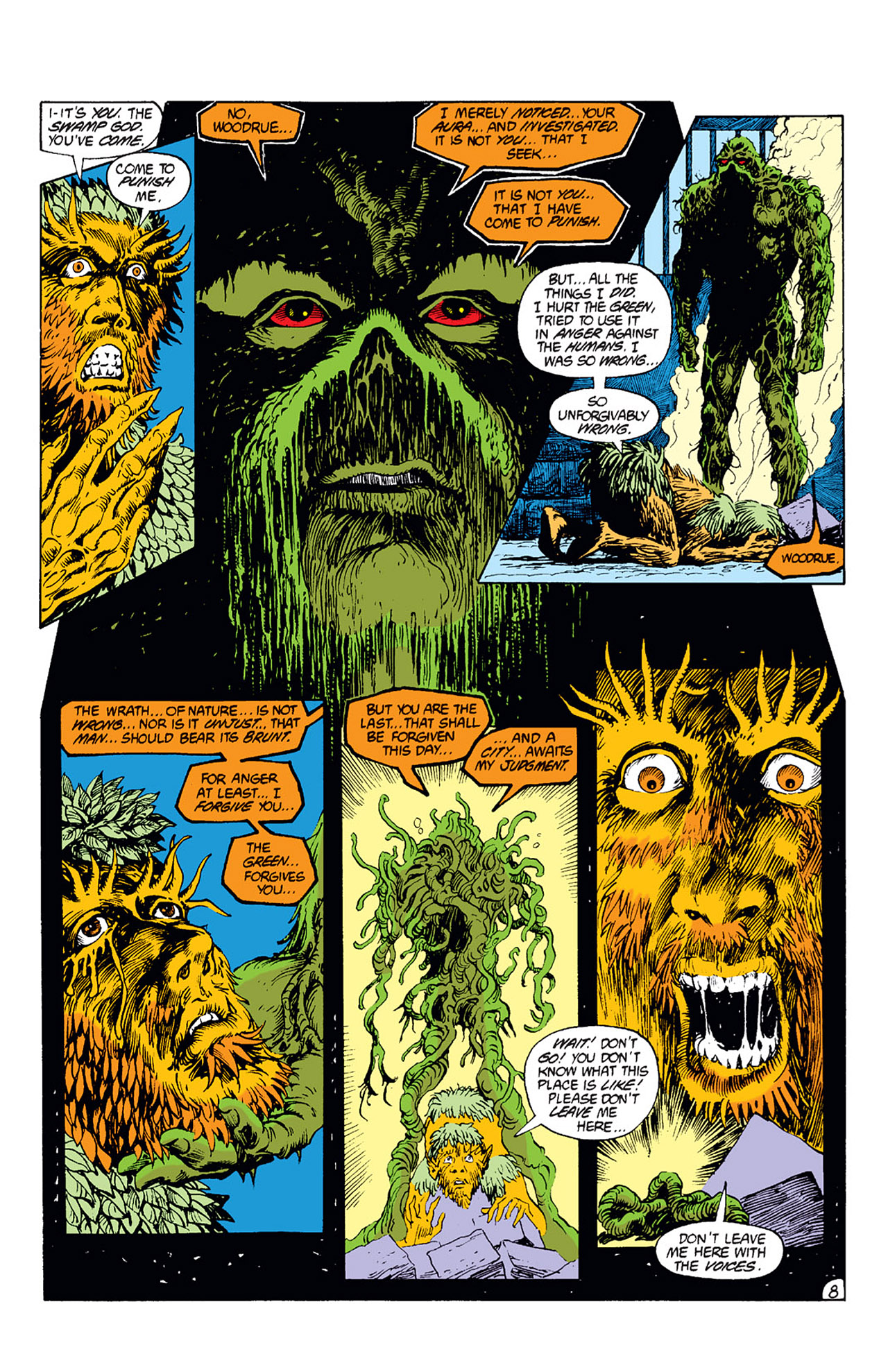 Read online Swamp Thing (1982) comic -  Issue #52 - 8