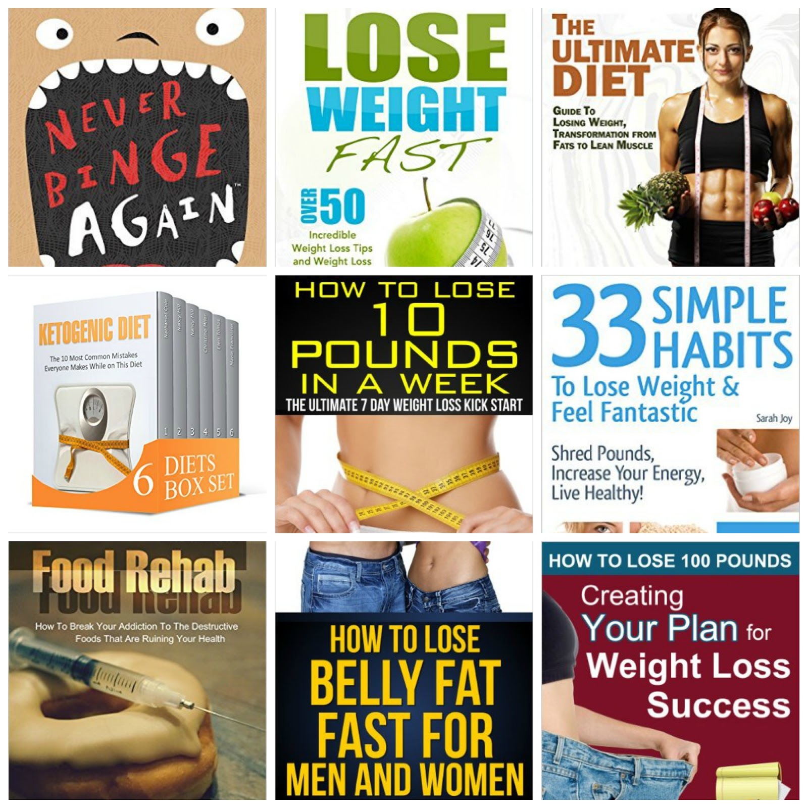Amazon FREE Diet & Weight Loss eBooks