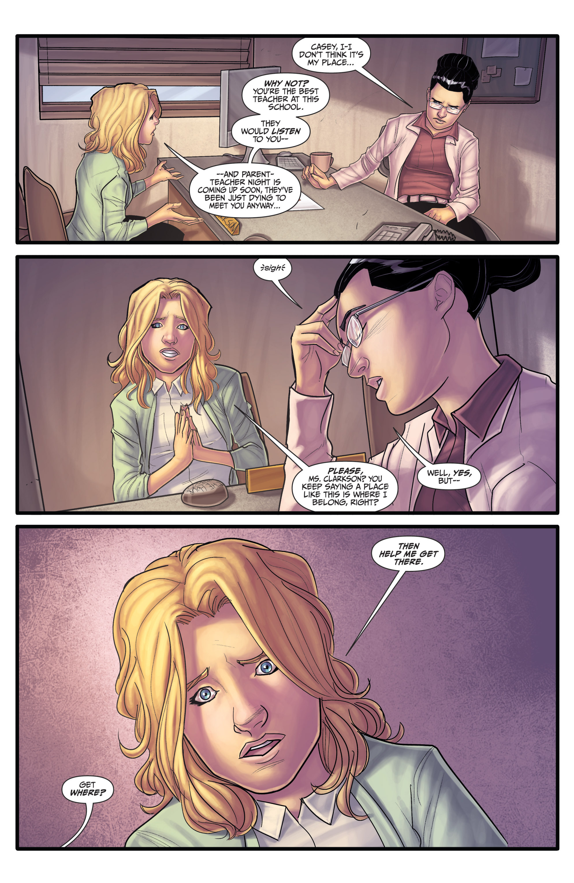 Read online Morning Glories comic -  Issue #27 - 9
