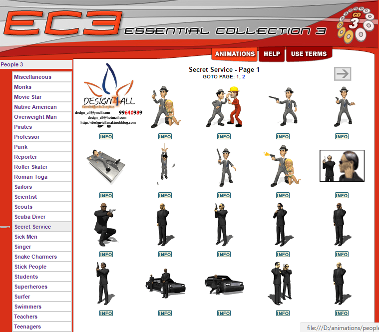 Animation Factory Essential Collection 3 Vol 03 Witchlines