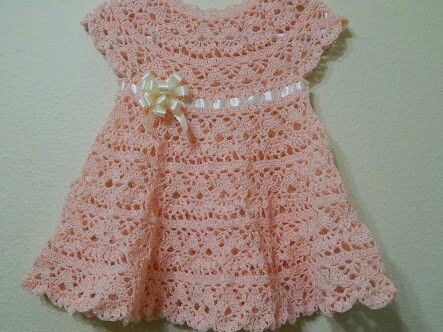 see the tutorial of this beautiful dress in crochet yarn in here in crochet works