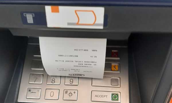 Cetak Ulang Struk Atm Bni