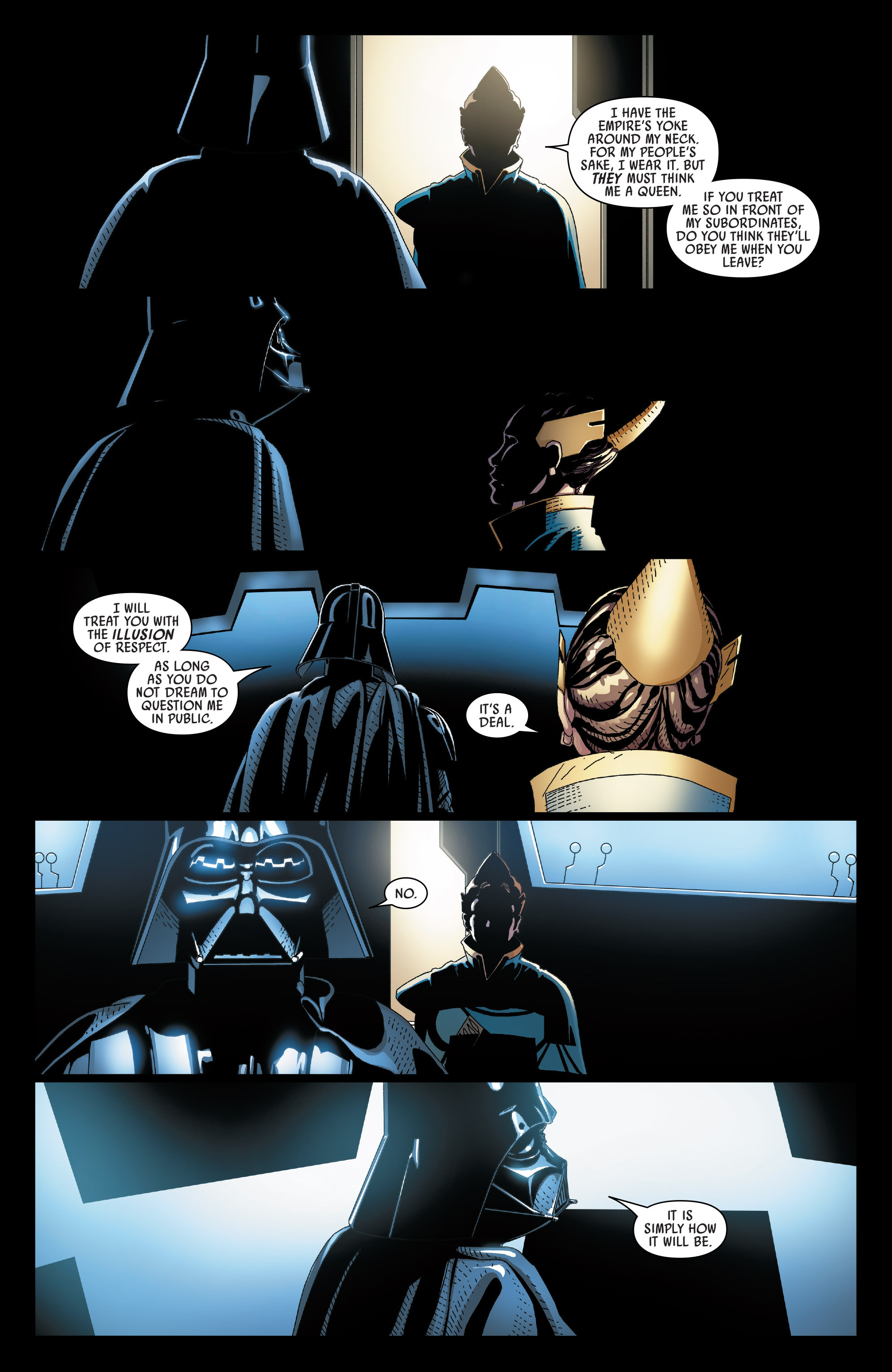 Read online Darth Vader comic -  Issue #16 - 19
