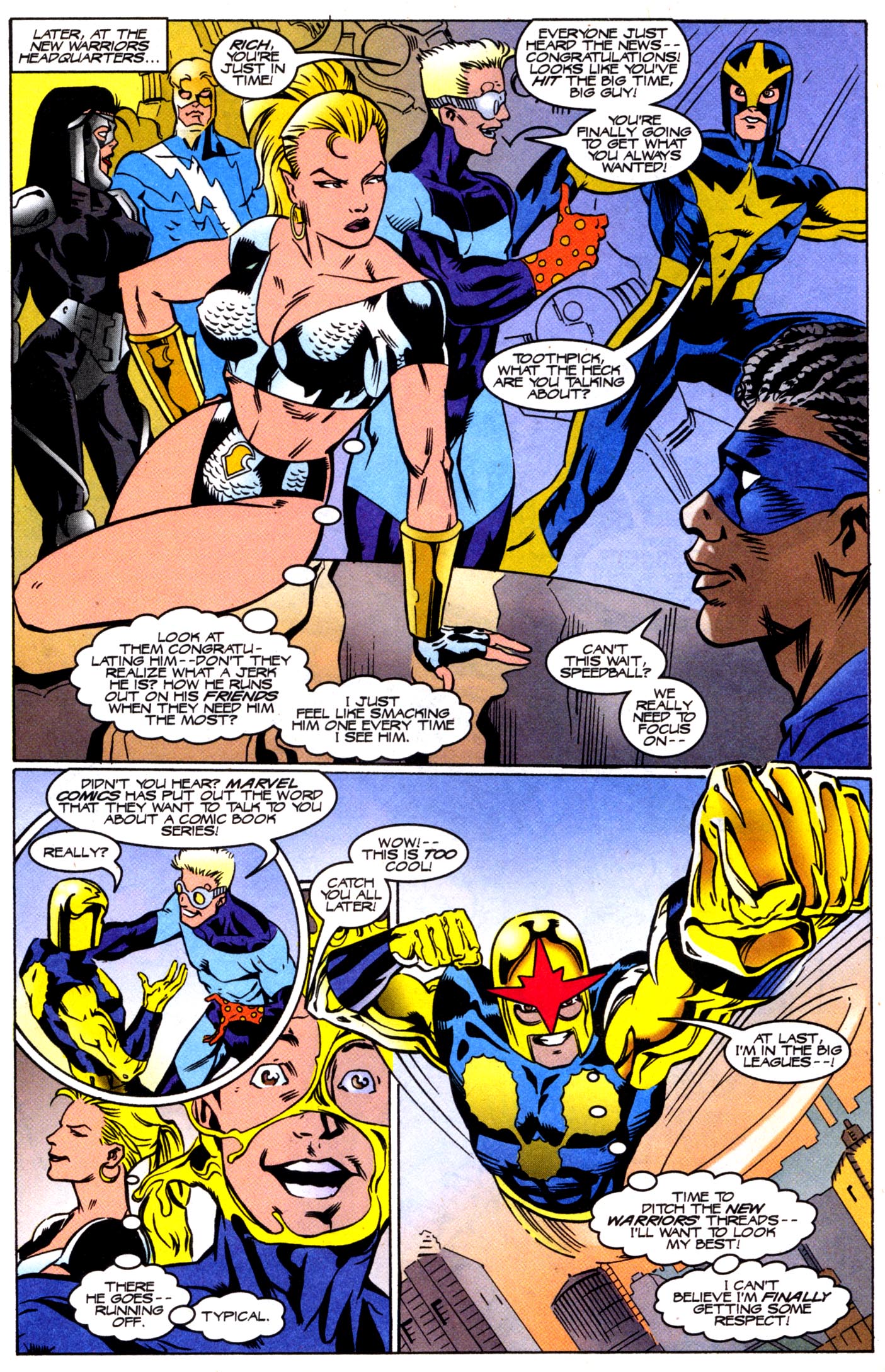 Read online Nova (1999) comic -  Issue #7 - 9