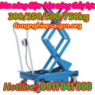 Chuyên bán xe nâng bàn nâng thang nâng hàng Eoslift giá sỉ rẻ nhất thị trường