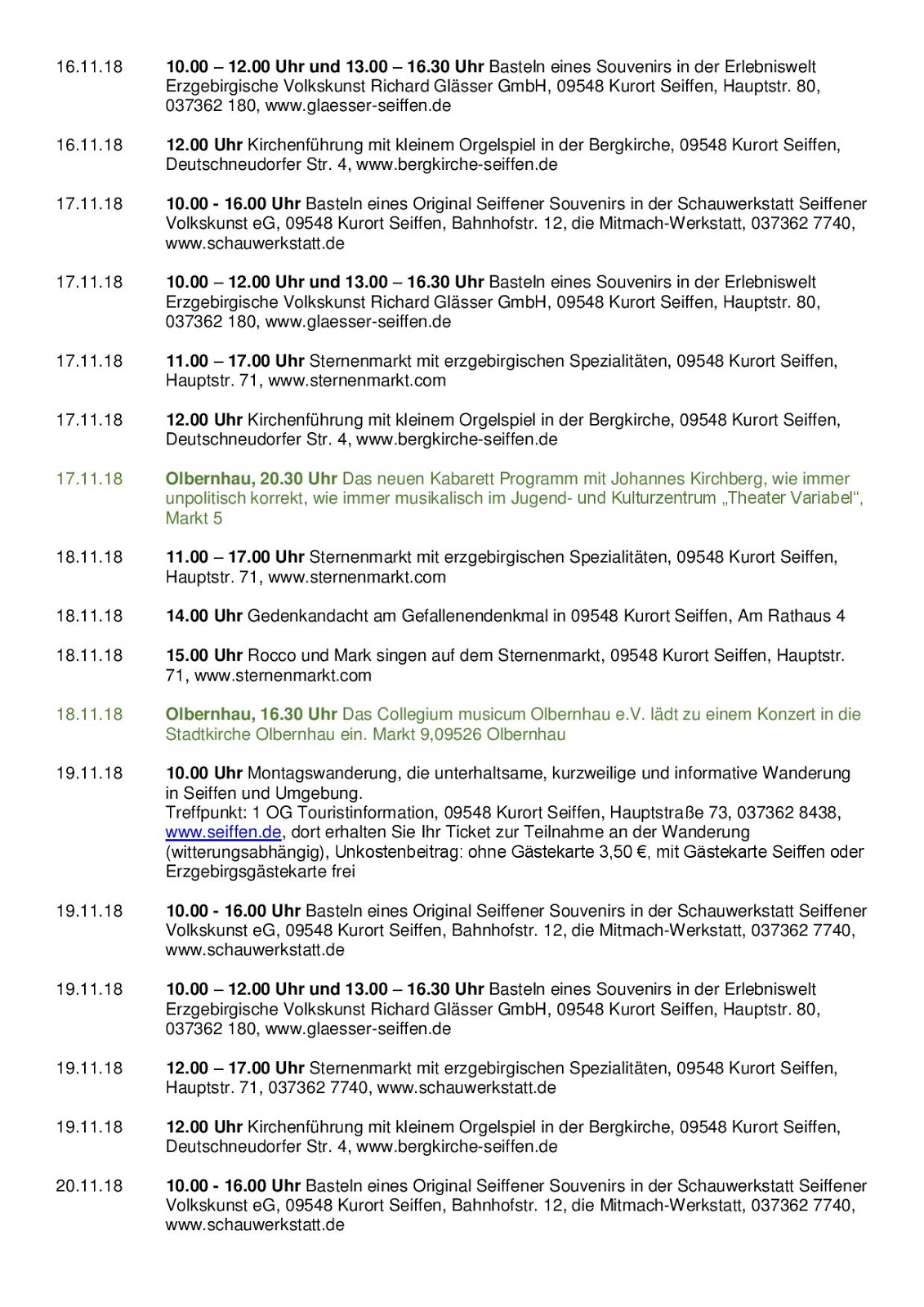 Kirche Adorf Erzgebirge 2019