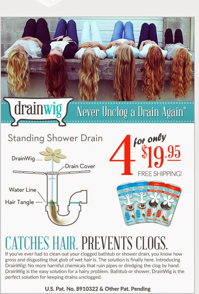 Drainwig (Drain Wig) Review - The sexy drain hair catcher