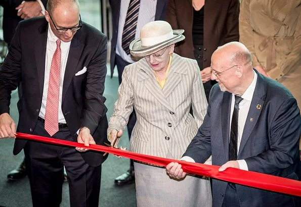 Queen Margrethe of Denmark attended the opening ceremony of Copenhagen - BLOX and BLOXHUB which is an urban development project of Realdania