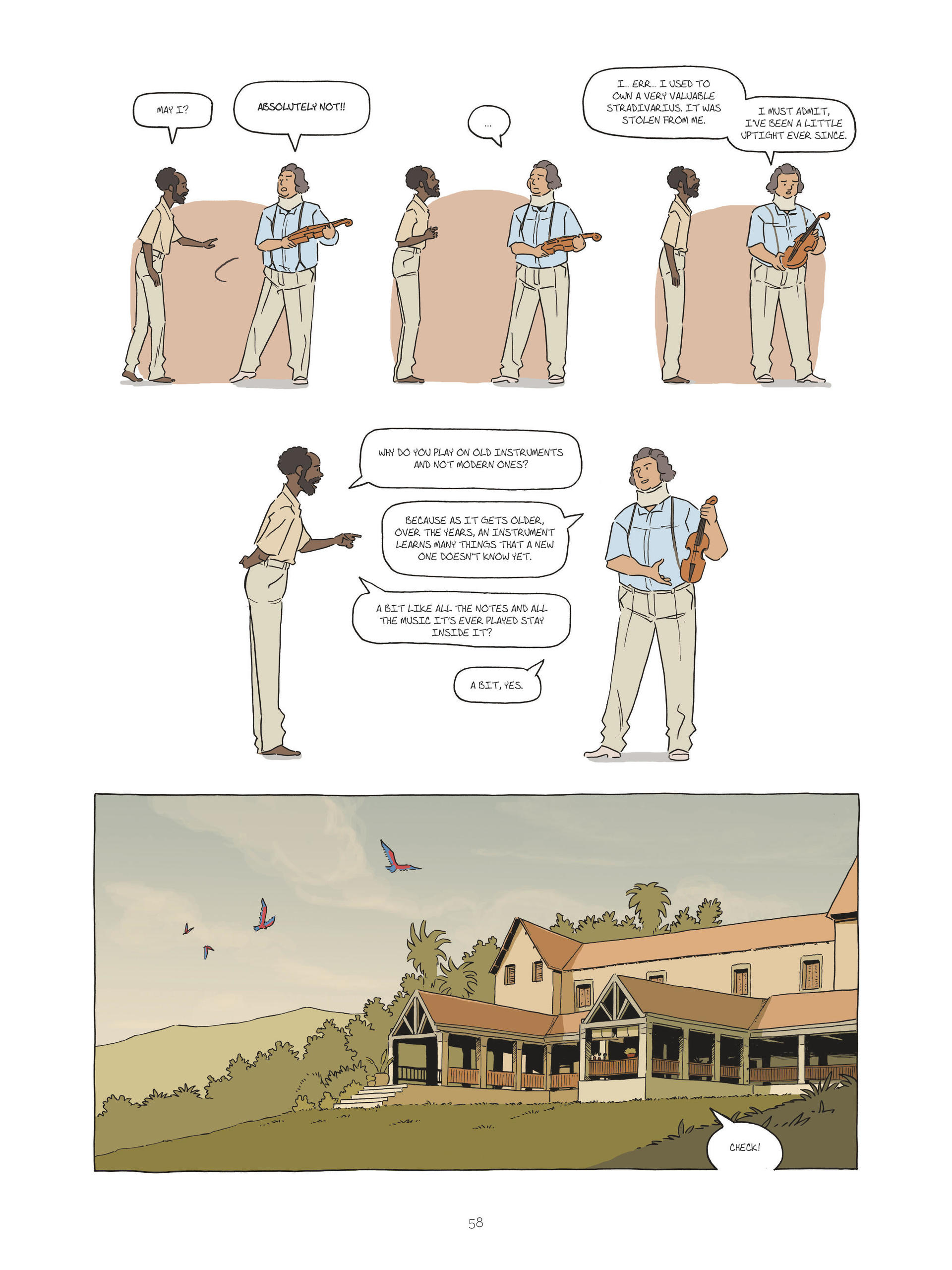 Read online Zidrou-Beuchot's African Trilogy comic -  Issue # TPB 2 - 58