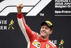 Sebastian Vettel logra Gran Premio de Bélgica y se acerca al líder Hamilton