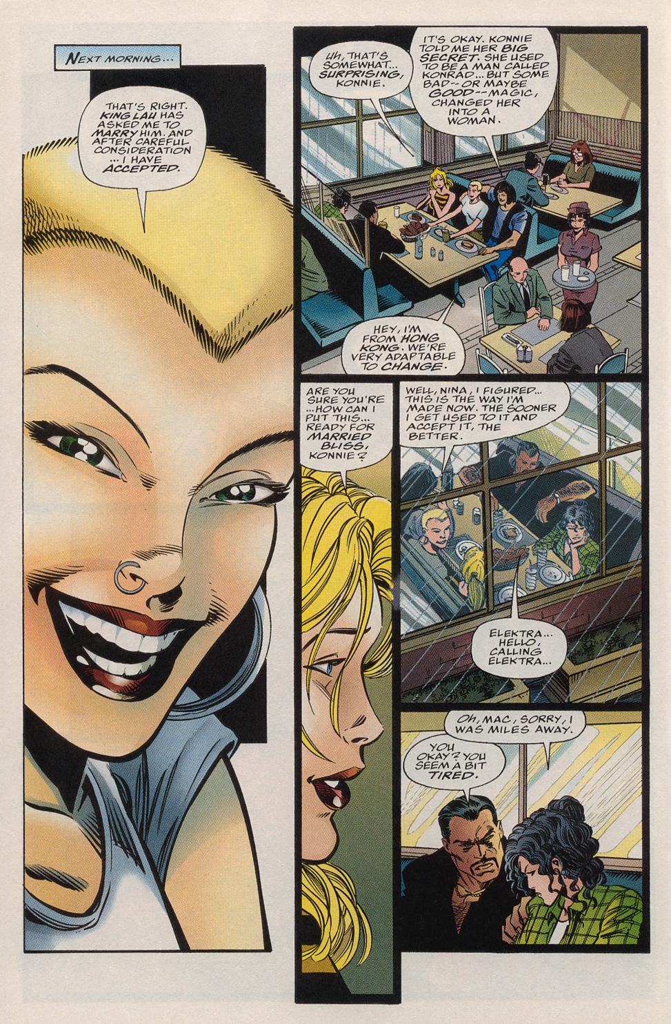 Elektra (1996) Issue #13 - Seppuku (American Samurai Part 3) #14 - English 21