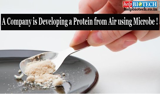 A Company is Developing a Protein from Air using Microbe !