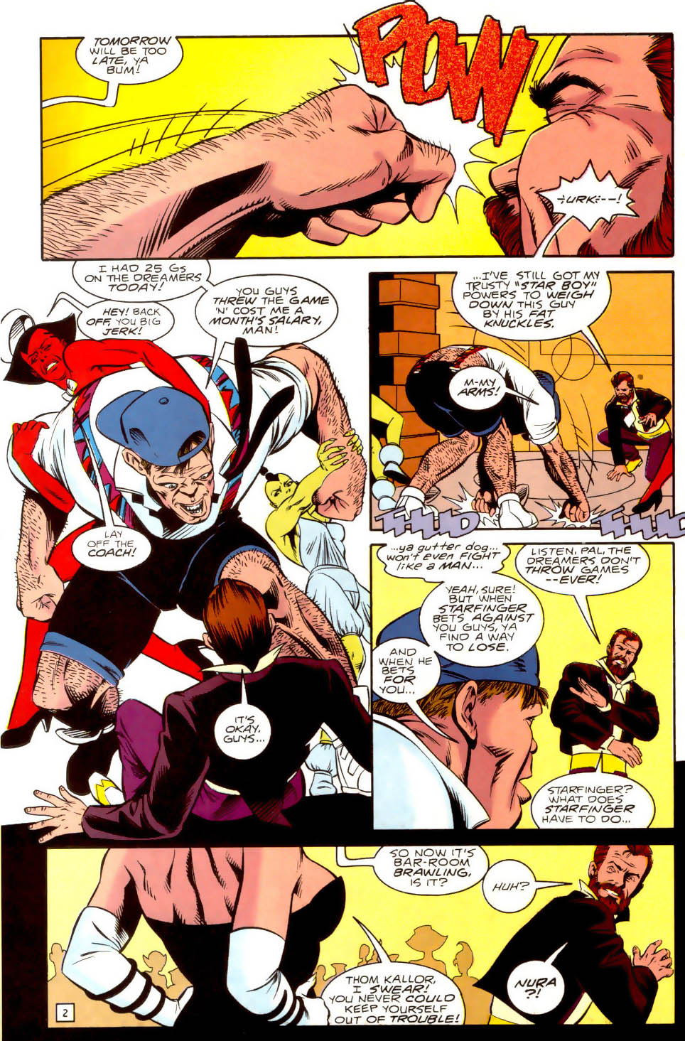 Legion of Super-Heroes (1989) 37 Page 2