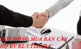 hợp đồng mua bán căn hộ kim văn kim lũ ct12 a b c