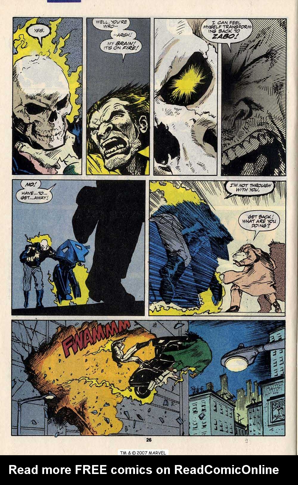 Read online Ghost Rider (1990) comic -  Issue #4 - 28