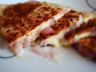 onion cheese quesadilla