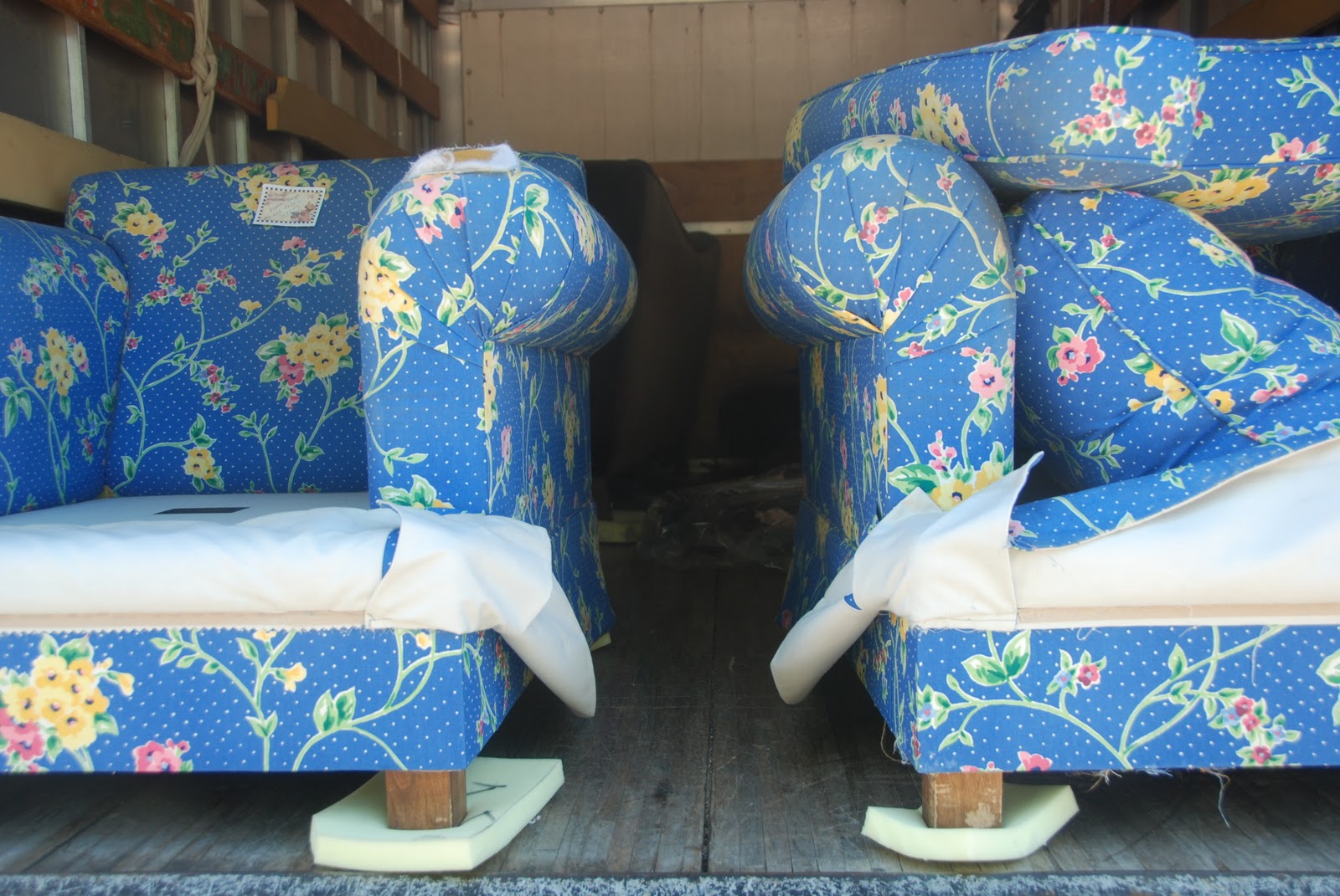 Pollins of Napa: Polka Dot Chairs